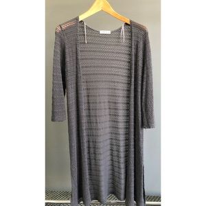 Long, Light, Stretchy Cardigan